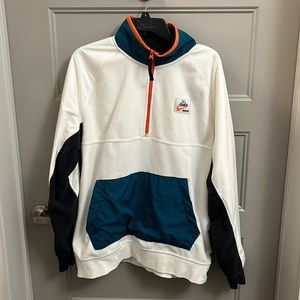 Nike 1/4 Zip - Creme - Large